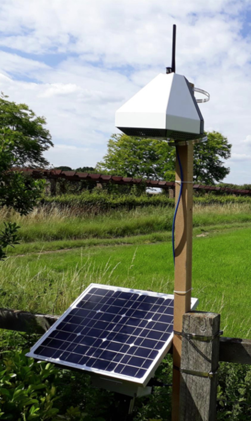 Air quality sensor. Image credit: C.Walton Air quality sensor. Image credit: C.Walton