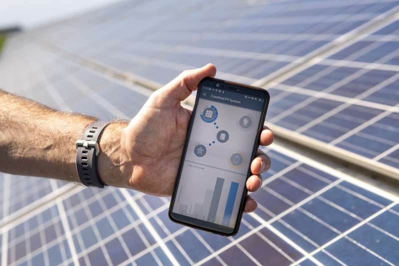 Cranfield solar farm Cranfield solar farm